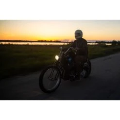 4-1/2 Inch Diameter Chrome Early Model Headlight -Motor Parts Hub 002980 cycle standard 4 1 2 inch diameter chrome early model headlight 3