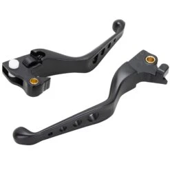 Drilled Black Clutch & Brake Lever Set For 2007 - 2013 XL Sportster