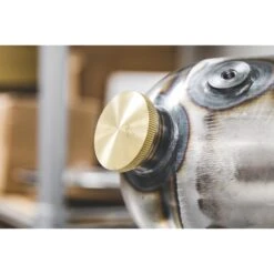 Brass Gas / Oil Filler Cap - Unvented -Motor Parts Hub 003589 lowbrow customs brass filler cap unvented 9941