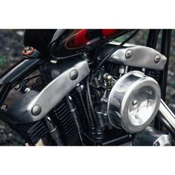 Dog Dish Air Cleaner - Fits S&S Super E / G Carburetors -Motor Parts Hub 003868 GasboxDogDishAirCleaner FitsSSSuperEandGCarburetors web1