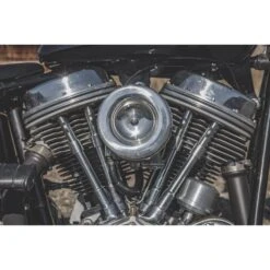 Dog Dish Air Cleaner - Fits S&S Super E / G Carburetors -Motor Parts Hub 003868 the gasbox dog dish aircleaner s s super e carb 5339