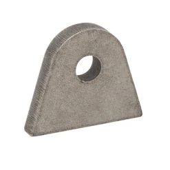 Tab #8 - Mild Steel Mounting Tabs 1/4 Inch Thick - 4 Pack -Motor Parts Hub 004439 lowbrow customs mounting tab 8 p4