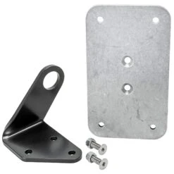 Axle Mount License Plate Bracket - 1 Inch (25mm) Axles - Vertical Or Horizontal