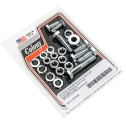 #2719-22 Exhaust System Mounting Bolt Kit Chrome Harley Knucklehead Panhead 1941-57