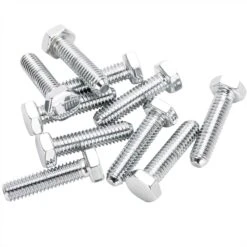 #HHC-618 3/8-16 X 3/4 Length Chrome Hex Head Bolt 10 Pack