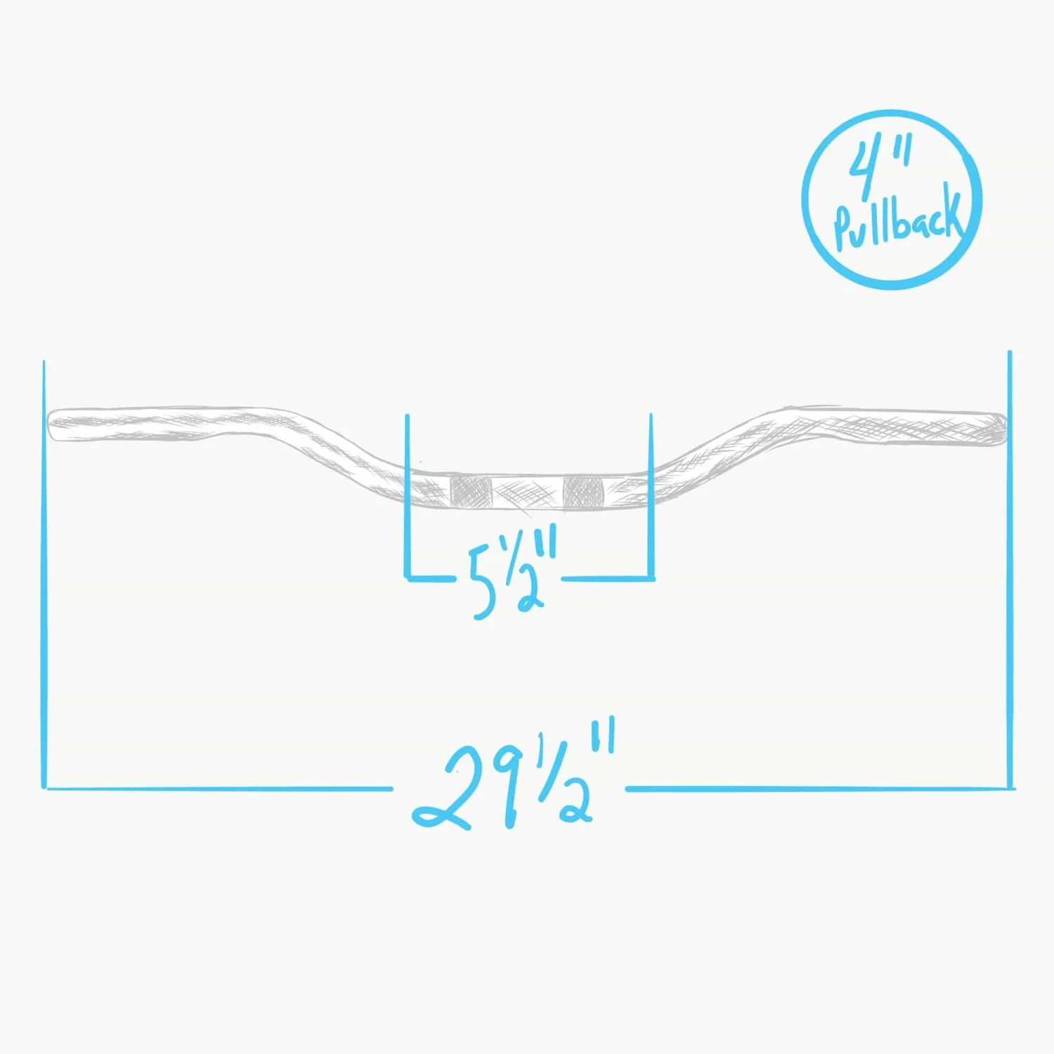 Scrambler Handlebars - 1 Inch - Chrome 3 Scrambler Handlebars - 1 Inch - Chrome - Image 3