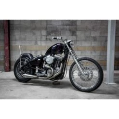 Scrambler Handlebars - 1 Inch - Chrome 29 Scrambler Handlebars - 1 Inch - Chrome -Motor Parts Hub 008171 cycle standard scrambler handlebars 1in chrome 2