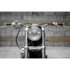 Scrambler Handlebars - 1 Inch - Chrome 28 Scrambler Handlebars - 1 Inch - Chrome -Motor Parts Hub 008171 cycle standard scrambler handlebars 1in chrome 4