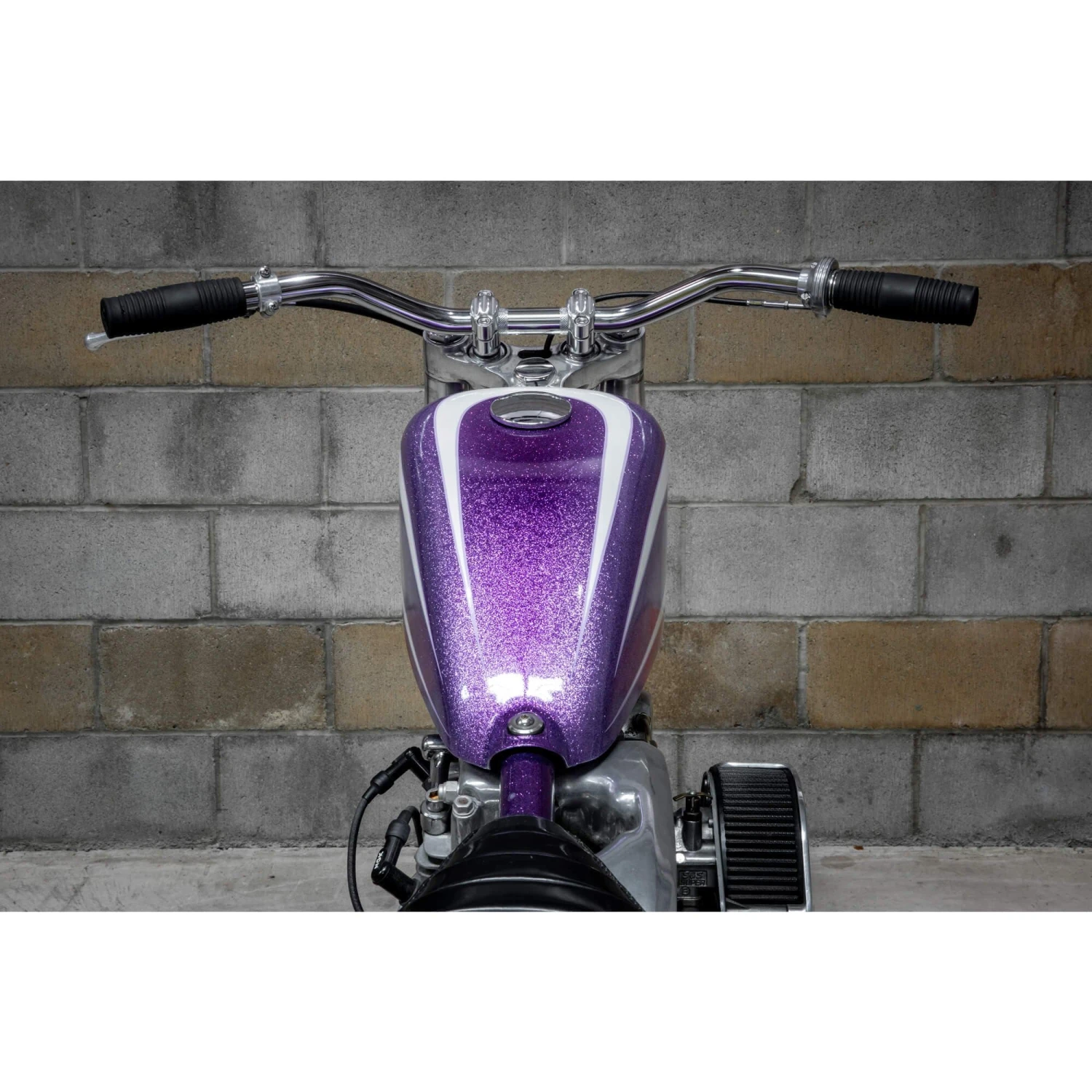 Scrambler Handlebars - 1 Inch - Chrome 12 Scrambler Handlebars - 1 Inch - Chrome - Image 12