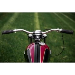 Scrambler Handlebars - 1 Inch - Chrome 35 Scrambler Handlebars - 1 Inch - Chrome -Motor Parts Hub 008171 cycle standard scrambler handlebars 1 inch chrome web10