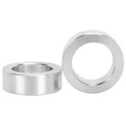 3/4 Inch ID X 3/8 Inch Long Aluminum Motorcycle Wheel Axle Spacers - Pair -Motor Parts Hub 008300 lowbrow customs 3 4x3 8 aluminum wheel axle spacers 3