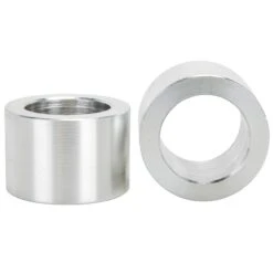 3/4 Inch ID X 3/4 Inch Long Aluminum Motorcycle Wheel Axle Spacers - Pair -Motor Parts Hub 008303 lowbrow customs 3 4x3 4 aluminum wheel axle spacers 3