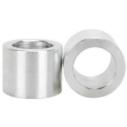 3/4 Inch ID X 7/8 Inch Long Aluminum Motorcycle Wheel Axle Spacers - Pair -Motor Parts Hub 008304 lowbrow customs 3 4x7 8 aluminum wheel axle spacers 3