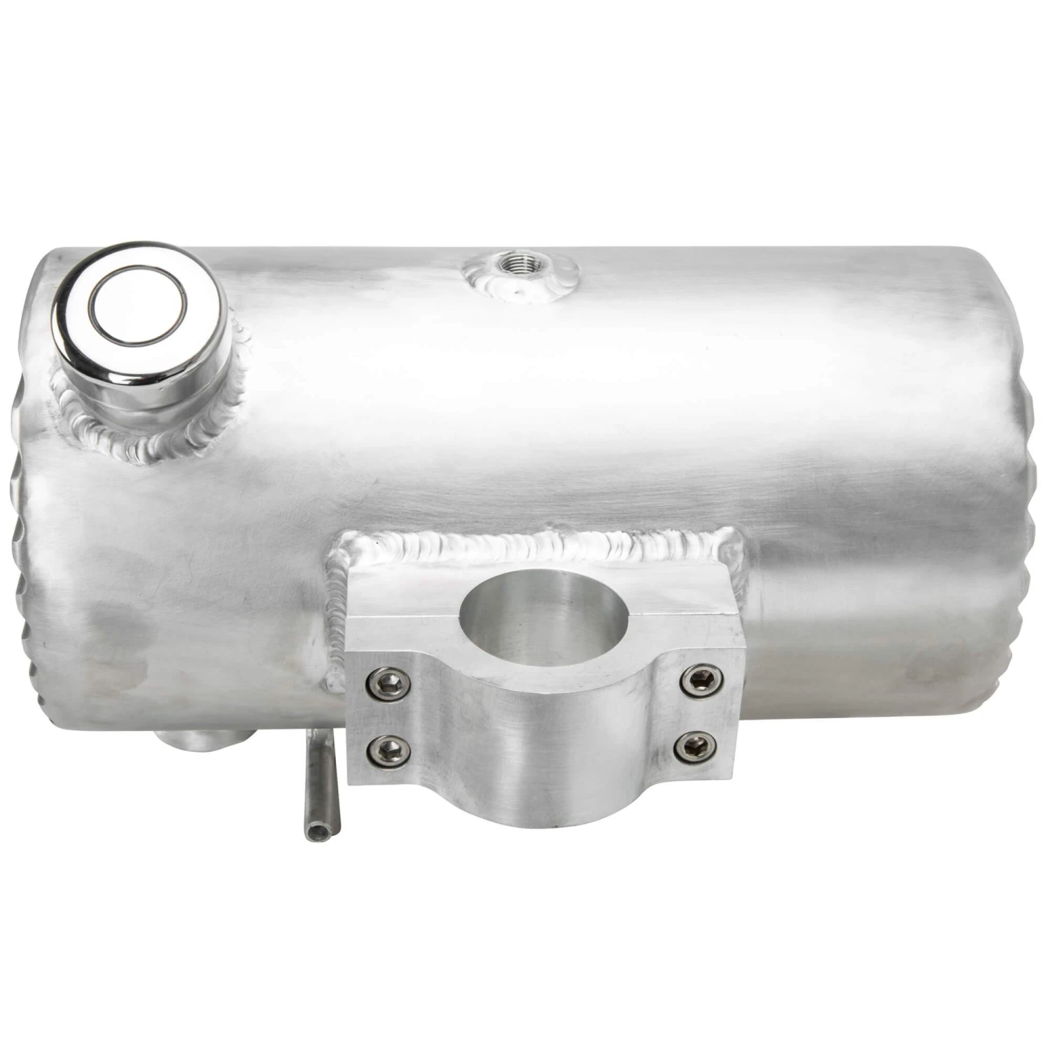 Clamp On Aluminum Oil Tank - 1954 - 1970 Triumph 650 - Finned Ends 5 Clamp On Aluminum Oil Tank - 1954 - 1970 Triumph 650 - Finned Ends - Image 5