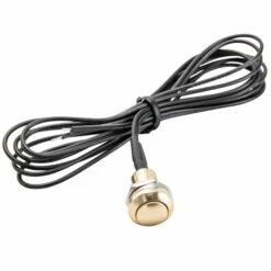 Mini Push Button Switch - Brass