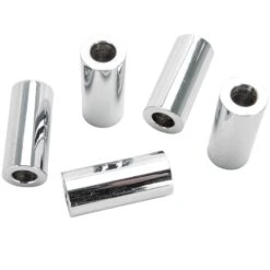 #SPC-053 5/16 ID X 1-3/8 Length Chrome Steel Universal Spacer 5 Pack