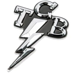 TCB Takin' Care Of Business Chrome Stick-On 3D Emblem