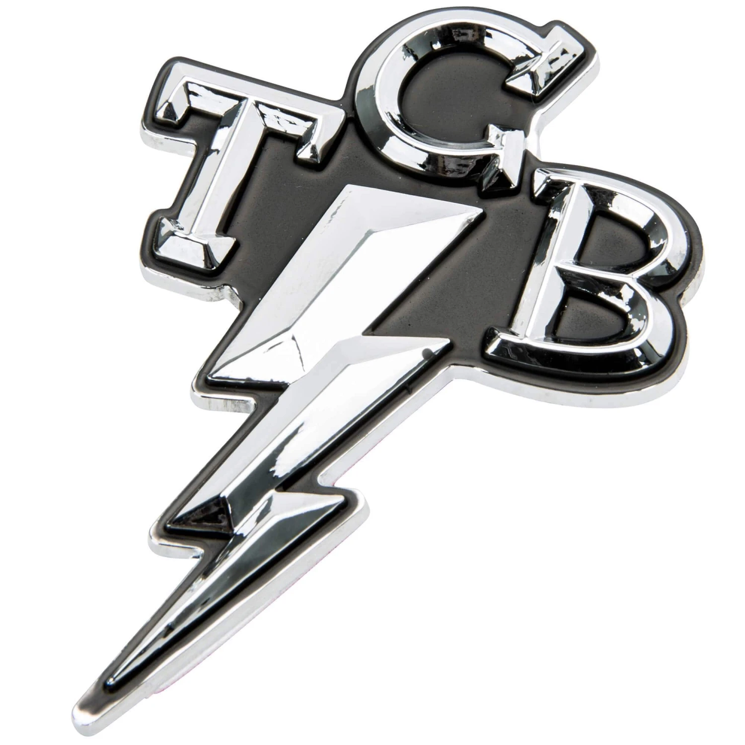 TCB Takin' Care Of Business Chrome Stick-On 3D Emblem 1 TCB Takin' Care Of Business Chrome Stick-On 3D Emblem