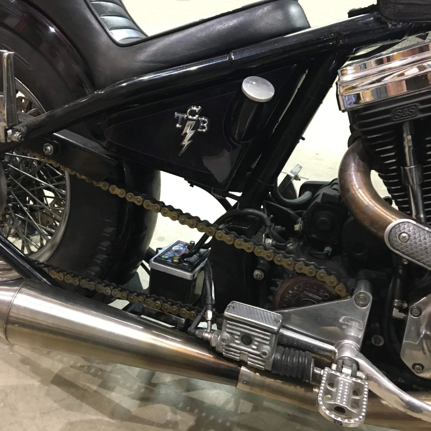 TCB Takin' Care Of Business Chrome Stick-On 3D Emblem 3 TCB Takin' Care Of Business Chrome Stick-On 3D Emblem - Image 3