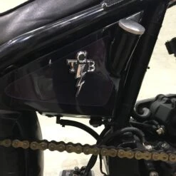 TCB Takin' Care Of Business Chrome Stick-On 3D Emblem 9 TCB Takin' Care Of Business Chrome Stick-On 3D Emblem -Motor Parts Hub 008622 lowbrow customs tcb chrome stick on 3d emblem installed2