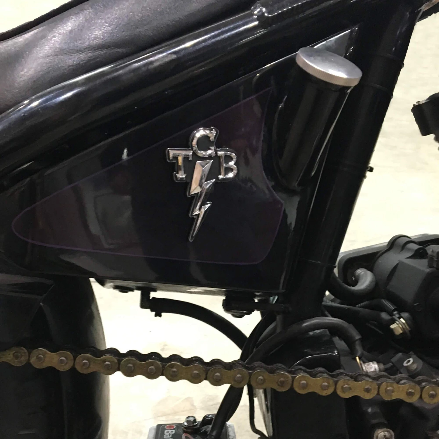 TCB Takin' Care Of Business Chrome Stick-On 3D Emblem 4 TCB Takin' Care Of Business Chrome Stick-On 3D Emblem - Image 4