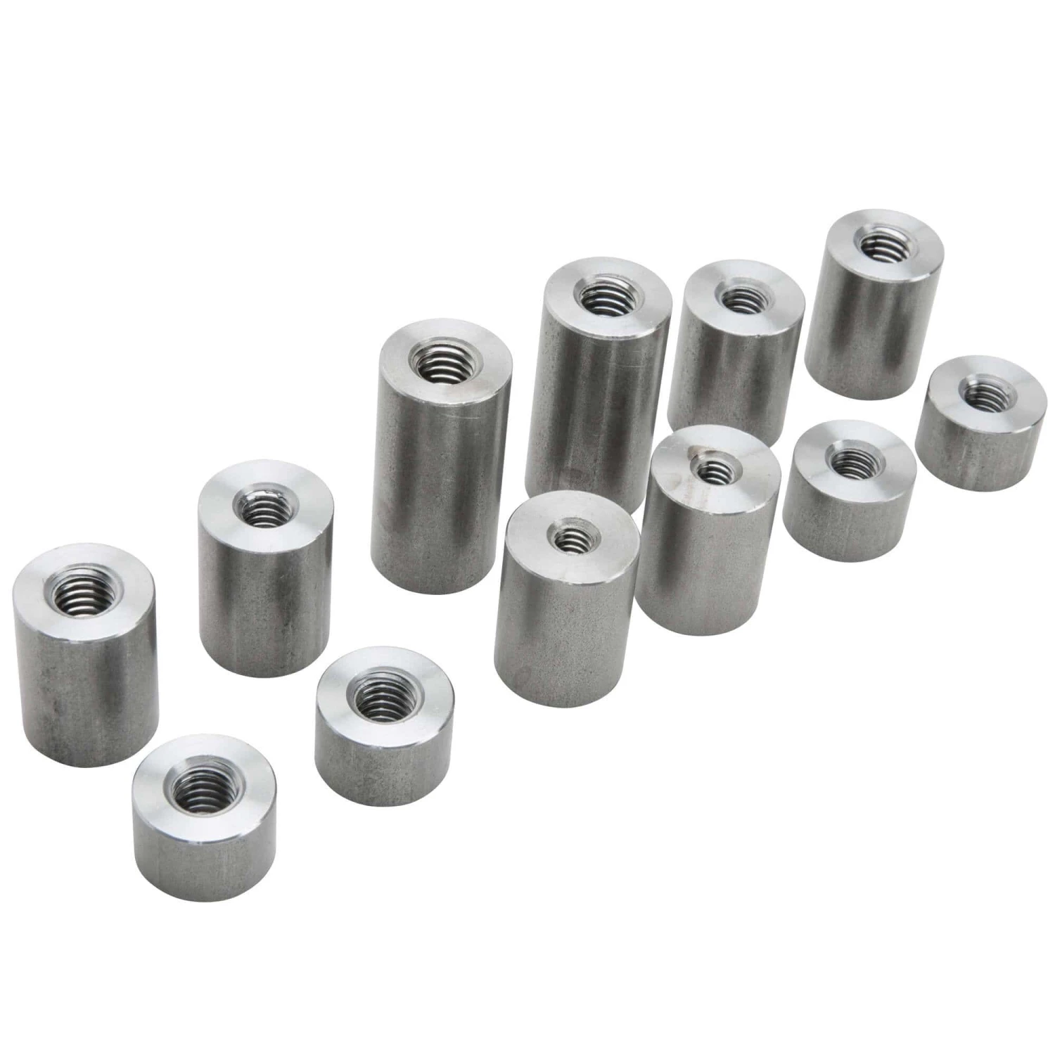 12 Piece Threaded Steel Bung Assortment 3 12 Piece Threaded Steel Bung Assortment - Image 3