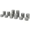 12 Piece Threaded Steel Bung Assortment