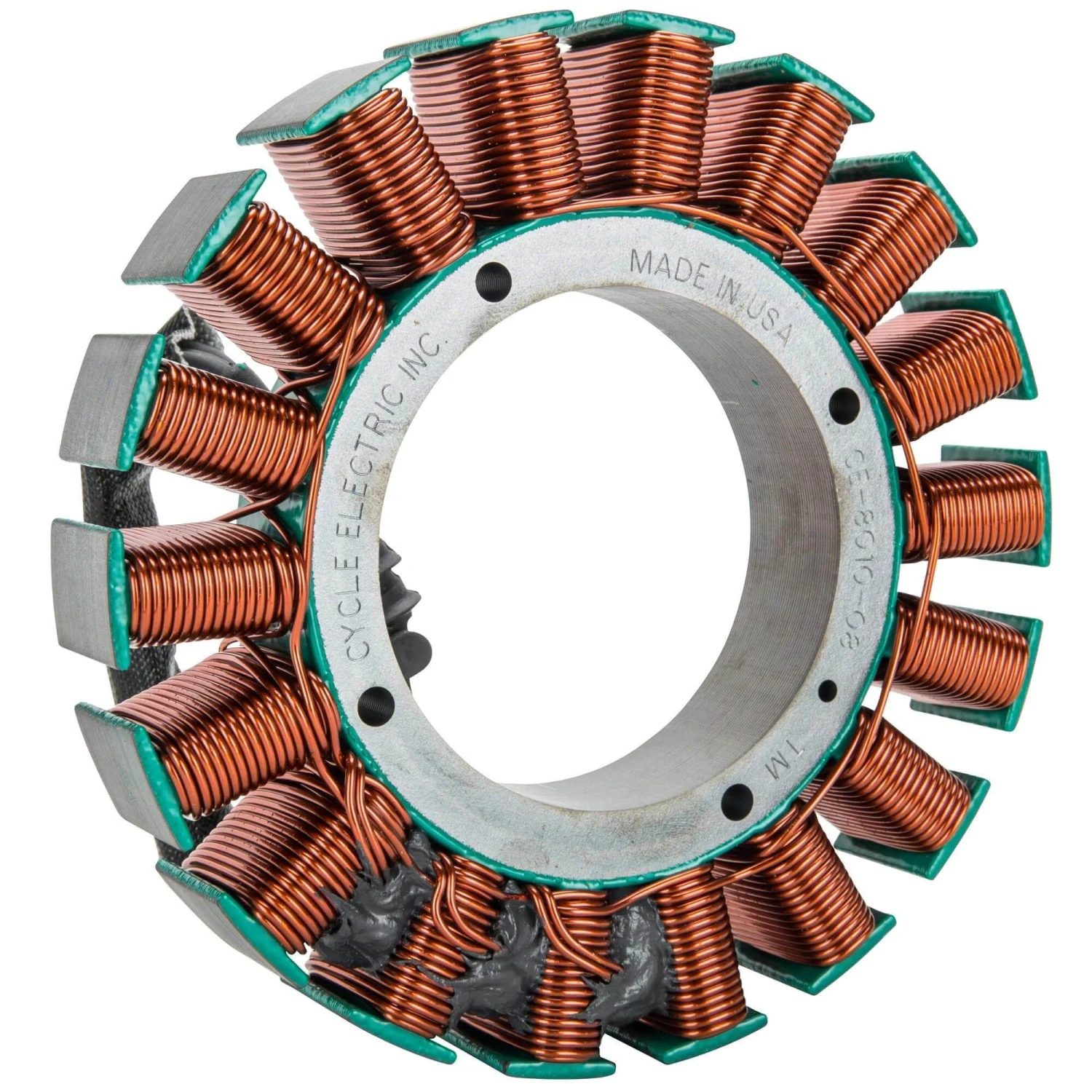 Stator CE-8010-08 For 2008 - 2017 Harley-Davidson Dyna And Softail Models 2 Stator CE-8010-08 For 2008 - 2017 Harley-Davidson Dyna And Softail Models - Image 2
