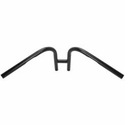 Rabbit Ears Handlebars - 1 Inch - Black -Motor Parts Hub 008776 dimpled lowbrow customs rabbit ears handlebars 1in black dimpled 2