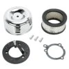 Louvered Air Cleaner For S&S Super E / G Carburetors - Chrome