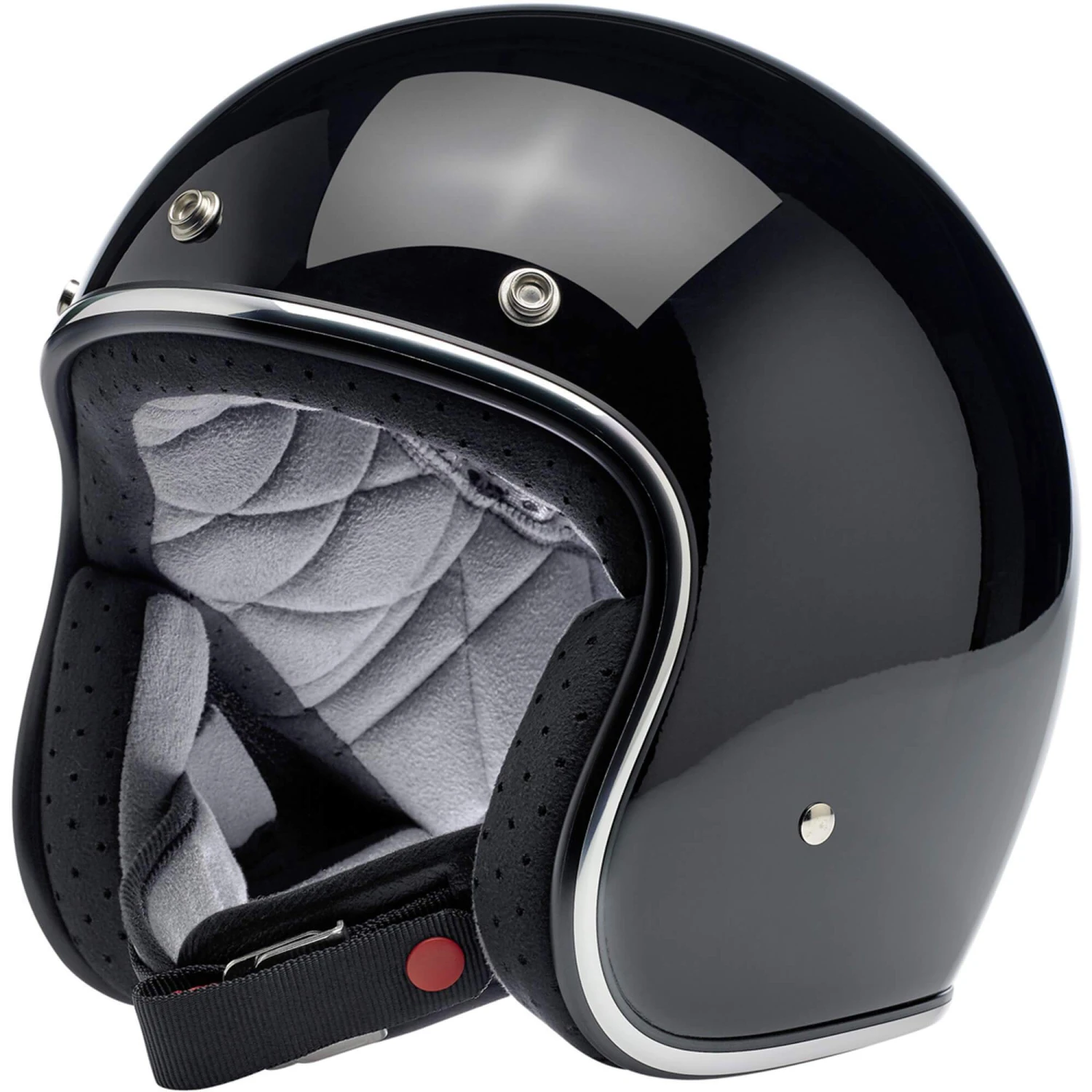 Bonanza Helmet DOT Approved Helmet - Gloss Black 1 Bonanza Helmet DOT Approved Helmet - Gloss Black