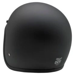 Bonanza Helmet DOT Approved Helmet - Flat Black -Motor Parts Hub 009095 BiltwellBonanzaHelmetFlatBlackDOTApproved web5