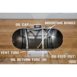 Dimpled Steel Motorcycle Oil Tank For H-D Sportster Big Twin And Universal Choppers 24 Dimpled Steel Motorcycle Oil Tank For H-D Sportster Big Twin And Universal Choppers -Motor Parts Hub 009178 lowbrow customs dimpled steel motorcycle oil tank for h d sportster big twin and universal choppers diagram