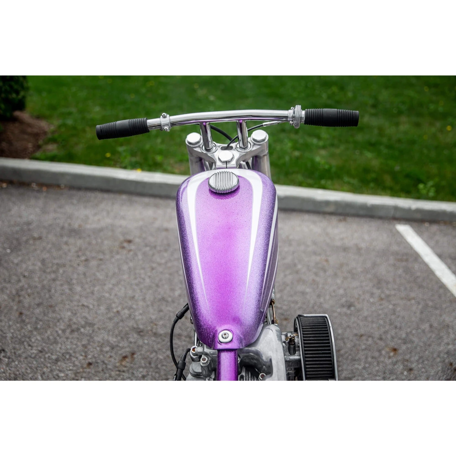 Finned Thread-In Gas Cap For Harley-Davidson 1996 & Later - Polished - Image 10