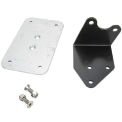 Open Belt Drive Primary License Plate Mount For Harley - Vertical Or Horizontal