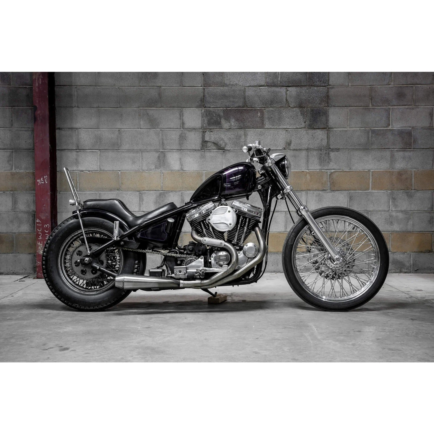 Z Bar Handlebars - 1 Inch - 4 Inch Rise - Black 12 Z Bar Handlebars - 1 Inch - 4 Inch Rise - Black - Image 12