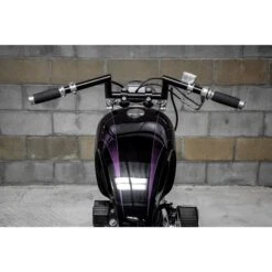 Z Bar Handlebars - 1 Inch - 4 Inch Rise - Black 29 Z Bar Handlebars - 1 Inch - 4 Inch Rise - Black -Motor Parts Hub 009253 cycle standard z bar handlebars 1in 4in rise black 7