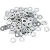 #5/16-F-100 Chrome Plated Flat Washers 5/16 Inch - Bag Of 100