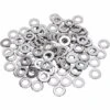 #3/8-F-100 Chrome Plated Flat Washers 3/8 Inch - Bag Of 100