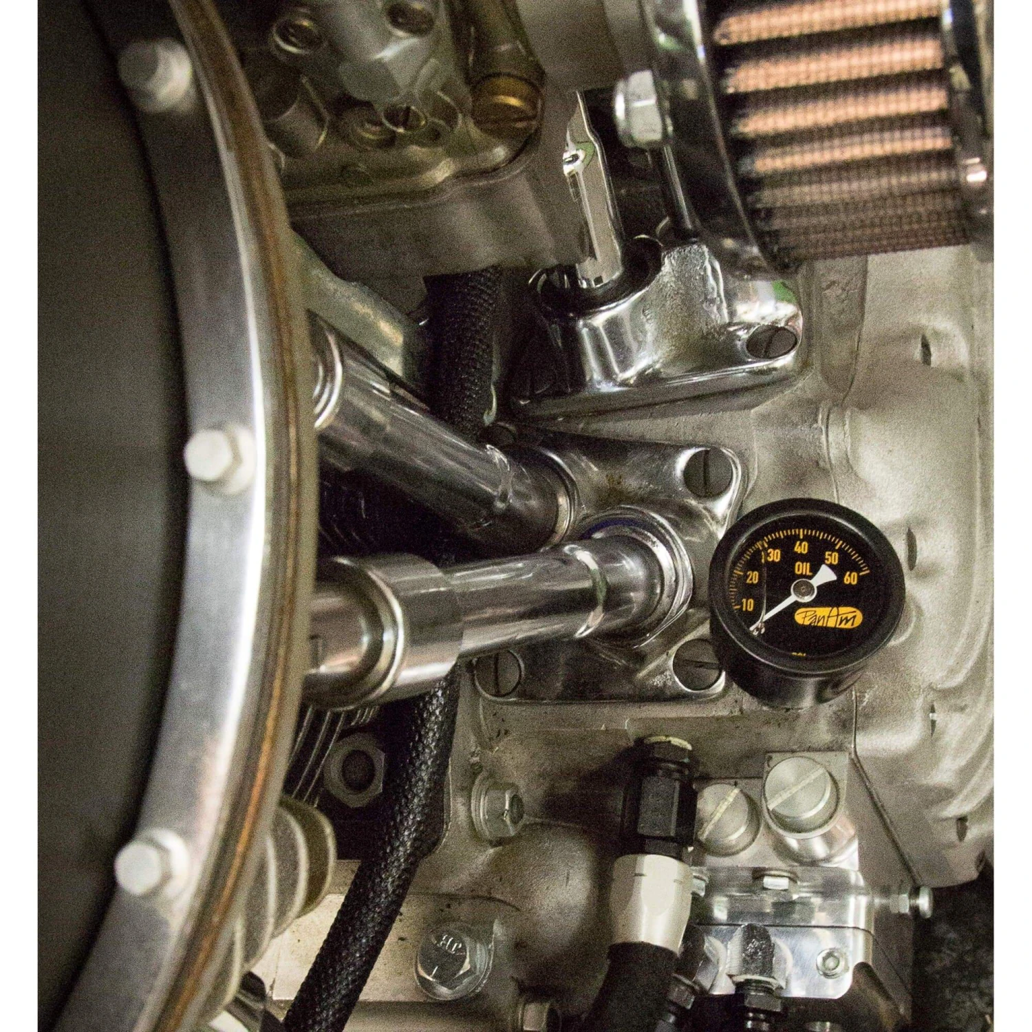 Oil Pressure Gauge 0-60 Psi - Chrome 4 Oil Pressure Gauge 0-60 Psi - Chrome - Image 4