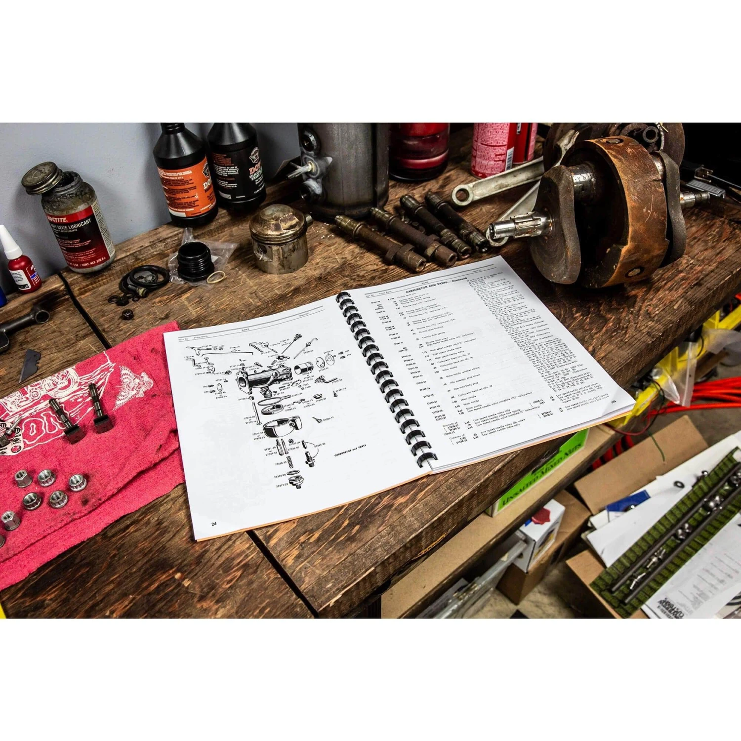 Spare Parts Book For 1949-1957 Harley-Davidson Panhead 3 Spare Parts Book For 1949-1957 Harley-Davidson Panhead - Image 3