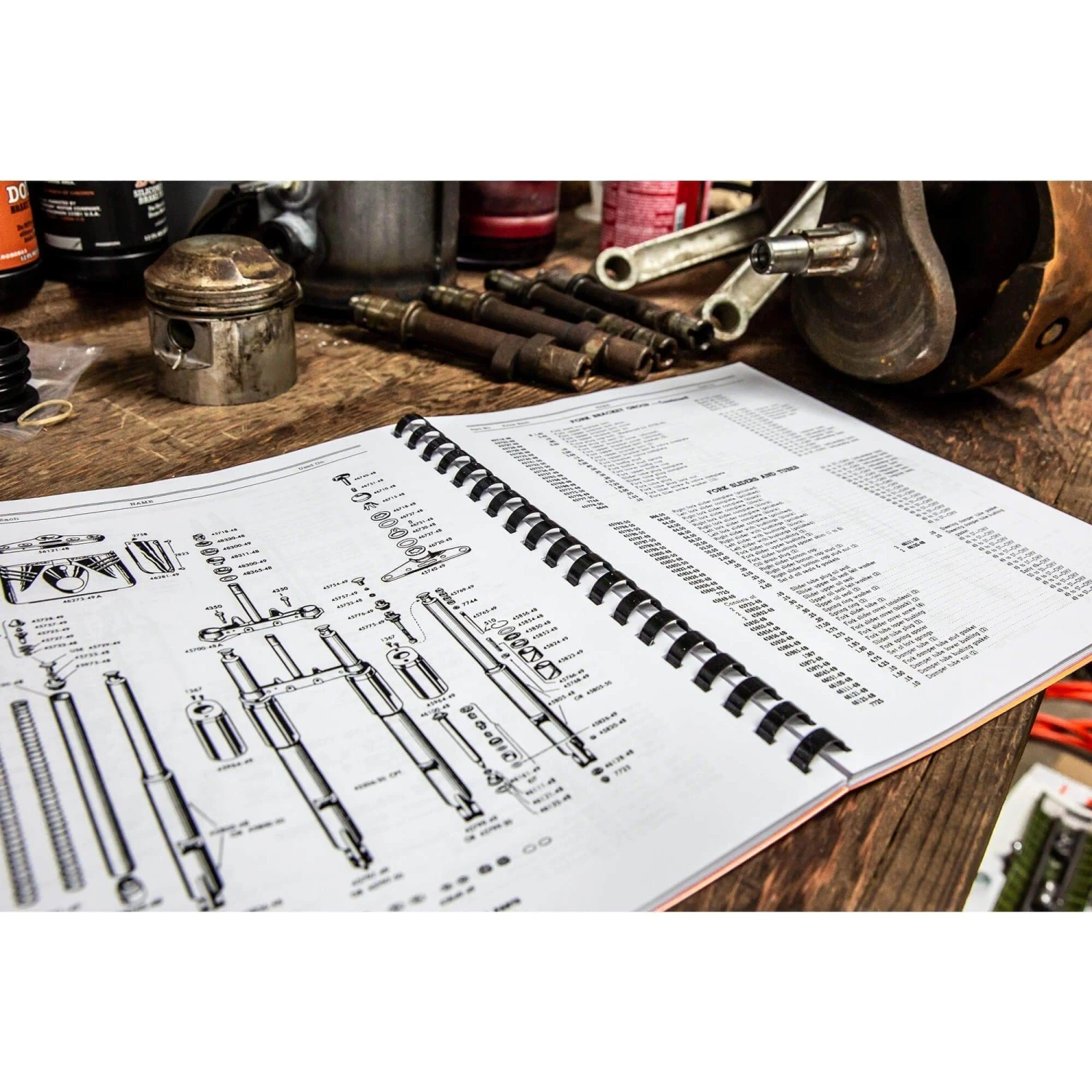 Spare Parts Book For 1949-1957 Harley-Davidson Panhead 5 Spare Parts Book For 1949-1957 Harley-Davidson Panhead - Image 5