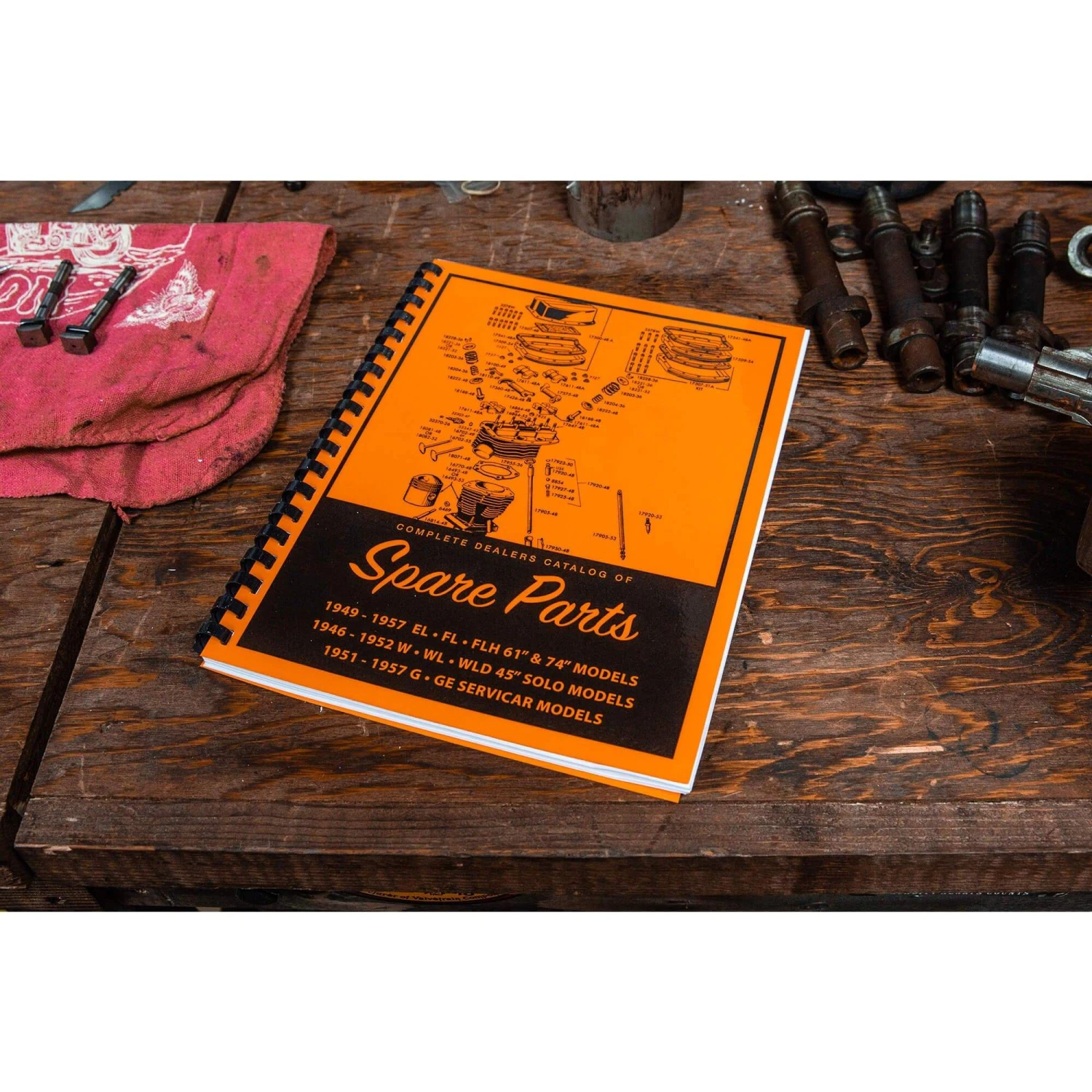 Spare Parts Book For 1949-1957 Harley-Davidson Panhead 6 Spare Parts Book For 1949-1957 Harley-Davidson Panhead - Image 6