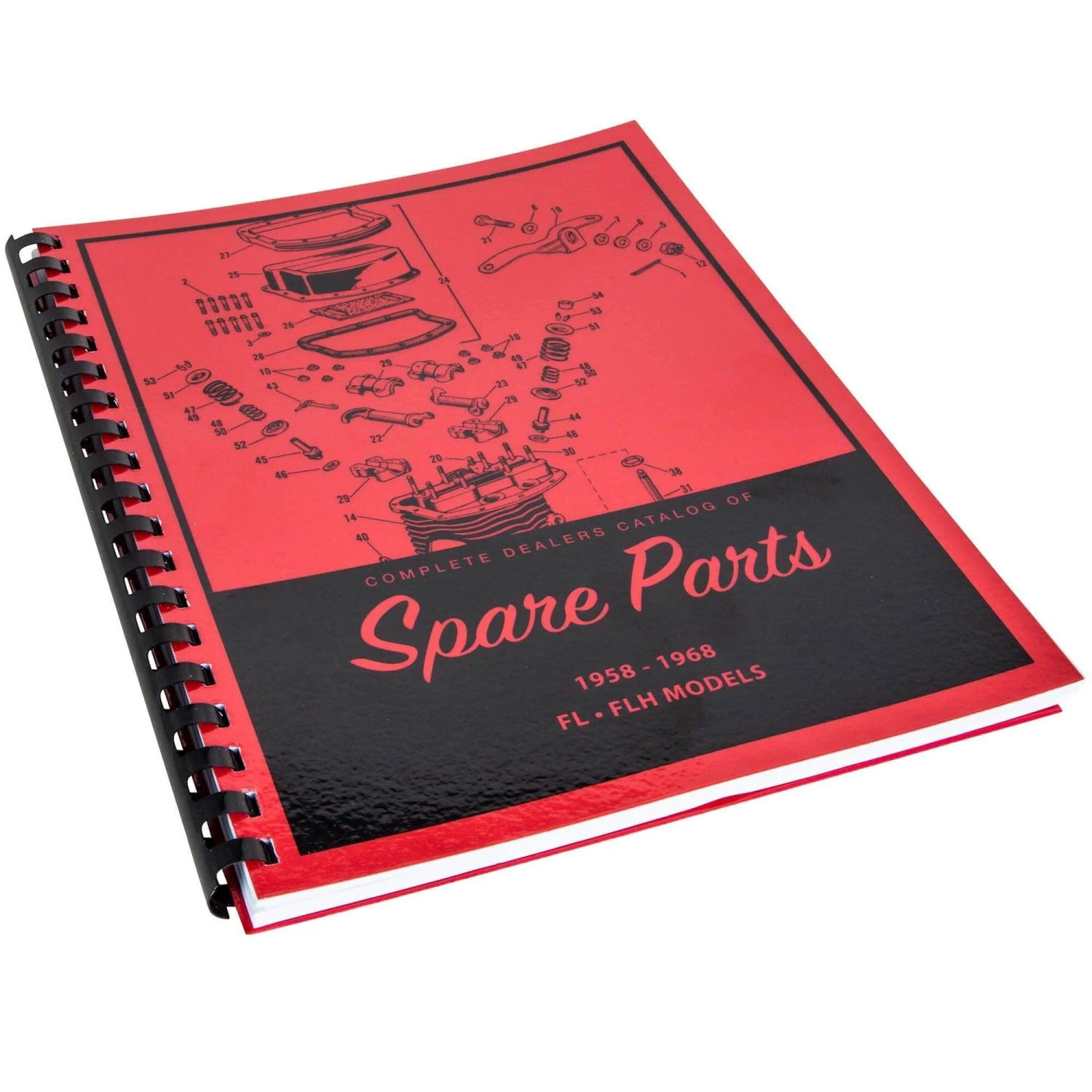 Spare Parts Book For 1958-1968 Harley-Davidson Panhead Shovelhead 1 Spare Parts Book For 1958-1968 Harley-Davidson Panhead Shovelhead