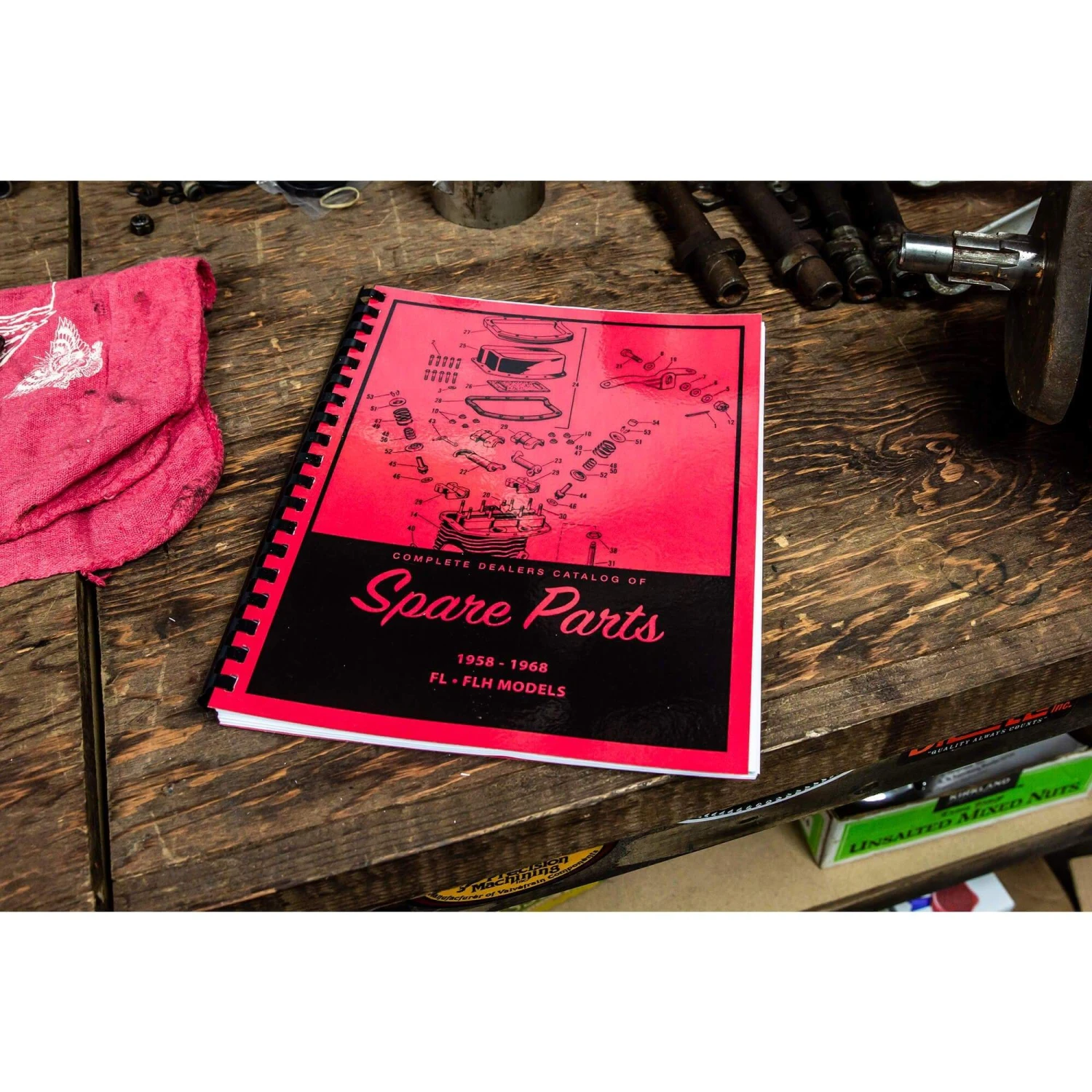 Spare Parts Book For 1958-1968 Harley-Davidson Panhead Shovelhead 6 Spare Parts Book For 1958-1968 Harley-Davidson Panhead Shovelhead - Image 6