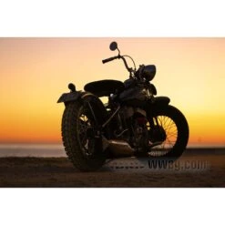 Baja 90 Tire 16" - 130/90B16 73T -Motor Parts Hub 009503 Bates BajaTire16in 130 90B1673T 11