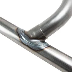 Exhaust Pipe Set 2-into-1 1970-84 Harley Cone Shovelhead - Bare Steel OEM # 65435-70 -Motor Parts Hub 009539 the gasbox exhaust pipe set 70 84 harley davidson cone shovelhead 74 80ci bare steel 3