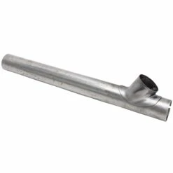 Exhaust Pipe Set 1958-1964 Harley-Davidson Swingarm Panhead FL FLH 74 Ci - Bare Steel -Motor Parts Hub 009543 gasbox exhaust pipe set 58 64 harley davidson swingarm panhead fl flh 74ci bare steel 6