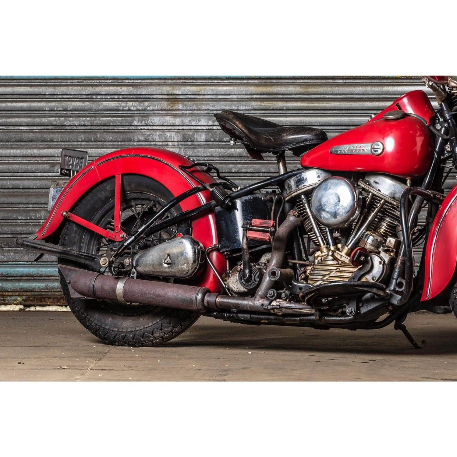 Rocket Tip Muffler 1941-1949 Harley-Davidson Knuckleheads And 74 And 80 Ci Flathead Models - Bare Steel OEM # 65251-41 5 Rocket Tip Muffler 1941-1949 Harley-Davidson Knuckleheads And 74 And 80 Ci Flathead Models - Bare Steel OEM # 65251-41 - Image 5