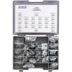 Chrome Plated Socket Head Screw Assortment Tray (009) - Coarse Thread - 240 Piece